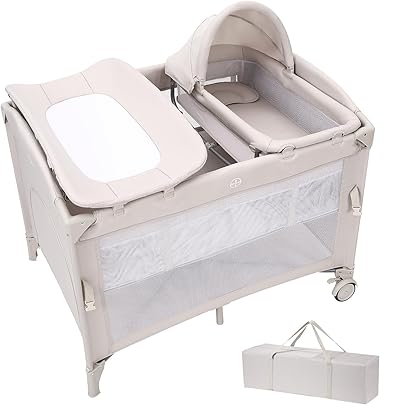 Amazon.co.jp: BTM ベビーベッド ベビーサークル 折りたたみ 添い寝